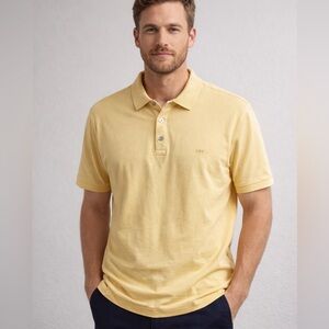 Michael Kors Men's Polo in Soft Yellow
